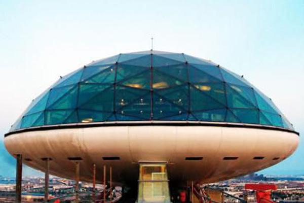 Hesperia Tower--Glass Dome