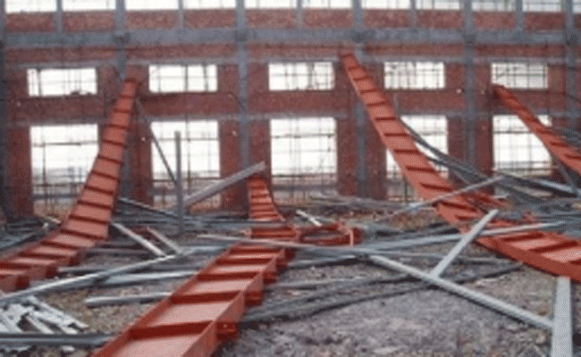 Some Factors to Cause the Instability of Steel Structure Building