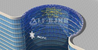 PACIFIC STAR SPACE FRAME DOME ROOF